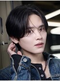 シースルーセンターパート×曲がる縮毛矯正