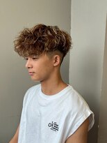 リッチブランドアンドコー 守口店(Rich Brand&Co)&nbsp;スペインカール ハイライトカラー　メンズカット　メンズパーマ