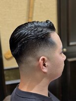 ヒロギンザ 大宮駅前店(HIRO GINZA)&nbsp;7:3ミドルスキンフェード/大宮/バーバー/メンズカット