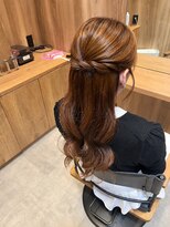 ソルビア ヘアセット(solvia)&nbsp;ハーフアップ
