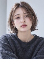 ヘアーループセラデザインワークス(Hair ruup Sela design works)&nbsp;空気感たっぷり大人ボブスタイル