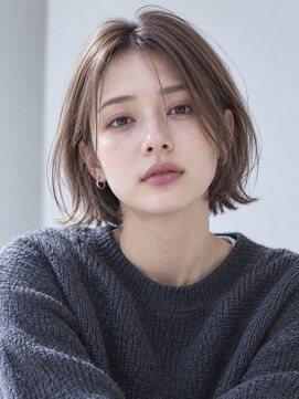 ヘアーループセラデザインワークス(Hair ruup Sela design works) 空気感たっぷり大人ボブスタイル