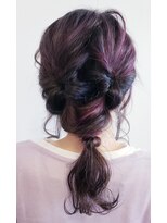 アヴァンス 北花田店(AVANCE) ピンクハイライト×簡単アレンジ