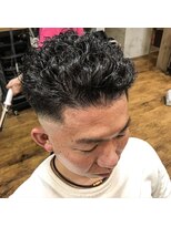 サロンド ココ(Salon de COCO)&nbsp;フェードカット×パーマ