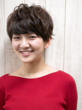 メール(Mer...) 小顔マニッシュハンサムショート