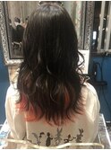 派手髪☆インナーカラー