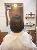 ムードコア 関内店(mu;d Coa) お手入れ簡単ボブ