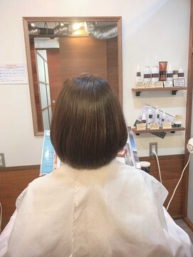 ムードコア 関内店(mu;d Coa) お手入れ簡単ボブ