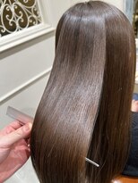 フレーム へアアンドトリートメント 天王寺北口店(FRAME)&nbsp;[FRAME 天王寺北口店] 艶カラー透け感グレージュ