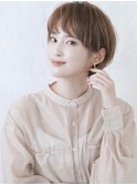 丸みショート大人ショートナチュラルショートボブ20代30代40代
