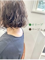 リムヘアー(Lim Hair) 【トリートメントパーマ】オリーブベージュ