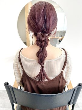 アノネ(anone) 髪質改善カラー×簡単ヘアアレンジ