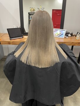 ノース(THE NORTH) 光沢と透明感のあるダメージレスなブリーチデザイン…