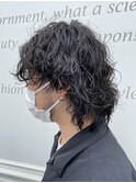 ウルフスタイル/スパイラルパーマ