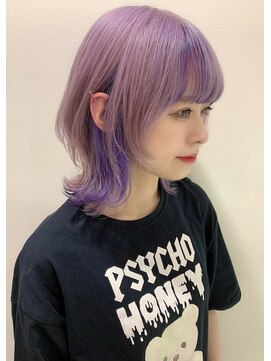 ゲーム 渋谷店(GAME) ペールピンク×ペールパープルインナー