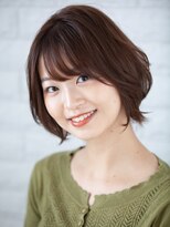 ウィズ 四街道店(Wiz)&nbsp;大人可愛いゆるふわボブ・癖毛カット