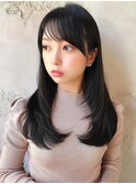 【Lond ambre】大人美人ワンカール/チョコレート/ストレート