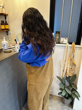 ポーズ(PAUSE) 大阪　梅田　ロングパーマ