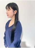 20代 30代 40代 カーキページュ くびレイヤー黒髪エモージュ小顔