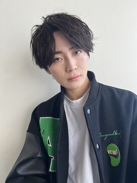 サイファー 心斎橋(CIPHER.) 緩めスパイラルパーマ1