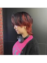 バージョン(Ver.)&nbsp;アンブレラカラー×センターパートウルフ