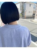 ぱつっとボブ
