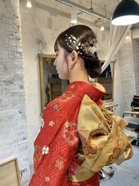 リフデザインラボビオ(riff design labo bio)&nbsp;成人式ヘア