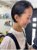 レイヤーショートボブ