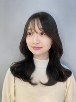 シー(See.)&nbsp;顔周りカット脱赤み透明感カラーオリーブグレージュ　i