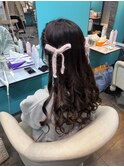 ねじりハーフツイン