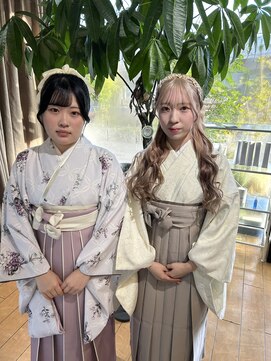 ヘアラボウィッシュ(hair labo Wish) #袴 #着付け #卒業式 #セット #メイク #訪問着 #成人式