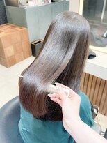 ロンド ロワール 門前仲町(Lond Loire)&nbsp;ボブショートボブ縮毛矯正ベージュグレージュ門前仲町