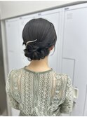 bob  hair arrange