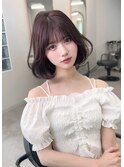 【RINA】韓国風☆トップレイヤーでふんわりボブヘア