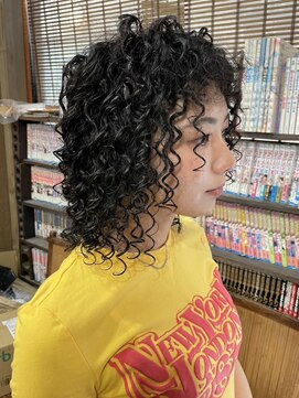 ミニバス(MiNiBASS) スパイラルパーマ 超強め