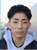 スパイラルパーマ/無造作パーマ/岡崎メンズパーマ