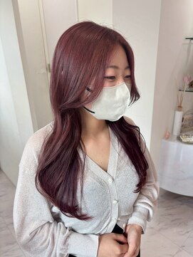 モナバイルーブル(MONA by Louvre) 【MONA】レッドピンク/暖色カラー/ブリーチ