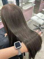 エヌアイ オモテサンドウ(ni omotesando)&nbsp;オリーブベージュ♪♪ 赤みゼロ！色落ちまで可愛いカラー！