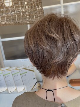 コノアラボ 守谷店(Conoah labo) くびれヘア/アプリコットオレンジ/ハイライトカラー/守谷/白髪