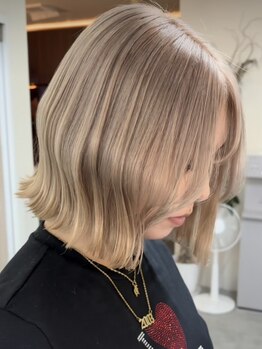 ブリーチ・ダブルカラーもお任せ♪絶妙な色味から透明感カラーまで再現します◎理想の色味を思いのままに☆