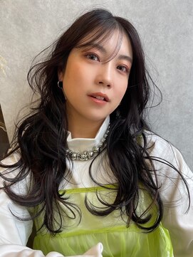 スリー バイ ベルベット 博多(THREE... by velvet) オトナ艶カラー★カカオブラック