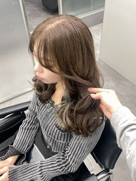 ゴウトゥデイシェアサロン 町田店(GO TODAY SHAiRE SALON) オリーブベージュカラー♪