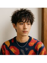 スープレックス ヘアーデザイン(SOUPREX HAIR DESIGN) 大人メンズ束感ショート 20代 30代 40代 50代 60代 メンズ
