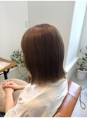 【amule hair】切りっぱなし×透明感ベージュ