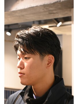 新宿/ガイルヘア/新宿メンズヘア/新宿理容室/センターパート