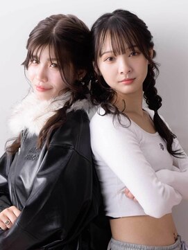 編みおろしツイン