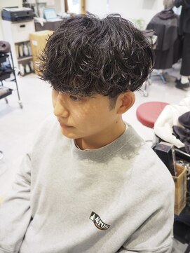 【BLESS】波巻きスパイラルパーマ/メンズパーマ/西葛西