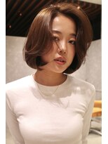 ビュートリアム 南青山(BEAUTRIUM) 海外ボブカーテンバング前髪なしボブフレンチボブ表参道30代40代