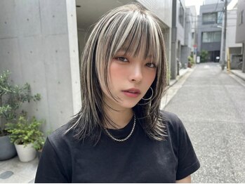 ジュール 新宿(Joule)の写真/新宿で映えるインナーカラー◎[新宿/新宿駅/レイヤーカット/ハイライト/前髪カット/インナーカラー/ボブ］