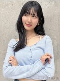 20代・30代_韓国_セミロング